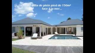 Vidéo  Location dune villa de prestige en Guadeloupe  Sainte Anne [upl. by Wood]