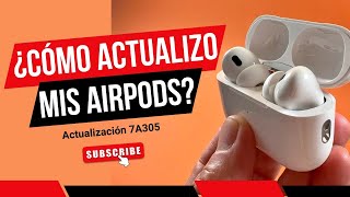 ¿Cómo actualizo mis AirPods [upl. by Darlleen]