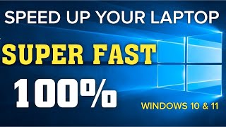 How To Fix Windows 10 LaggingSlow Problem  My Laptop Is Very Slow  Solution for Hanging Laptop [upl. by Ayamat414]