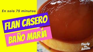 FLAN CASERO SIN HORNO FÁCIL Y RÁPIDO  7 INGREDIENTES  HAZLO EN CASA [upl. by Adriano]