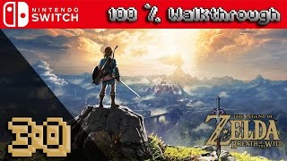 The Legend Of Zelda Breath Of The Wild  100 Walkthrough Part 30 100 Guide All Collectibles [upl. by Myo]