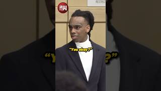 YNW Melly tries to calm down his mom during his trial 👀 [upl. by Baerl]