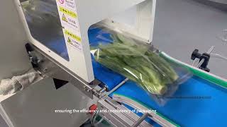 Vegetables packaging machine [upl. by Ademordna]