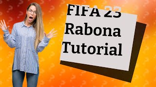 How to do a rabona in fifa 23 nintendo [upl. by Enawd808]