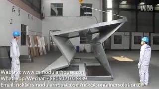 20ft foldable container house [upl. by Oslec]