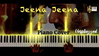 Jeena Jeena  Atif Aslam  Unplugged Piano Cover  Piano Tutorial  Karaoke  Roshan Tulsani [upl. by Erialcyram709]