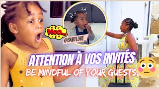 😱 L’étrangère invitée de Matifa  Strange guest BabyLuke matifamily funny comedy matifa mdr [upl. by Sophronia]