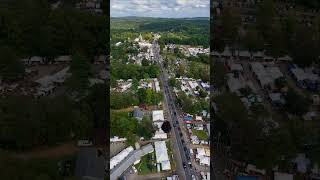 Brimfield Flea Markets in Brimfield MA drone antiques djimini4pro timelapse [upl. by Apthorp388]