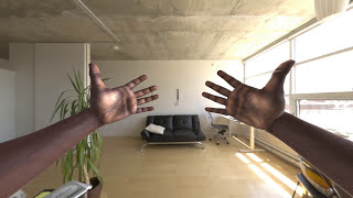 Leap Motion Realistic Male Hands Asset [upl. by Maggee]