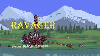 I vs Ravager （Terraria calamity mod） [upl. by Amberly191]