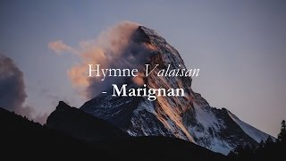 Hymne Valaisan marche militaire  Marignan Suisse [upl. by Disini]