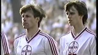 German Cup Final 1985 Uerdingen v Bayern 14 [upl. by Dionisio]