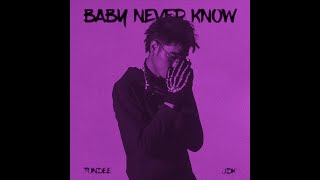 TonDee  BABY NEVER KNOW feat JDK  OFFICIAL VISUALIEZ [upl. by Eachern66]