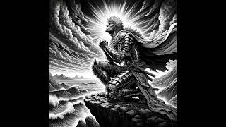 Psalm 23 x Guts Theme slowed  soft rain inspiration bible God jesus berserk guts wisdom [upl. by Ko]