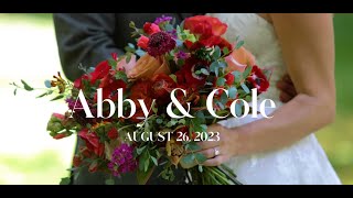 Abby amp Cole Wedding Highlights  The Farm at Old Edwards  Highlands NC [upl. by Iatnwahs]