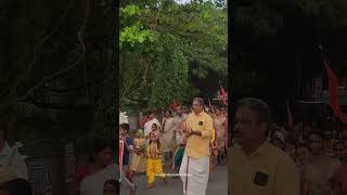 ശ്രീകൃഷ്ണ ജയന്തി  kodungallur sreekrishnajayanthi harekrishna malayali keralaculture temple [upl. by Hillyer]