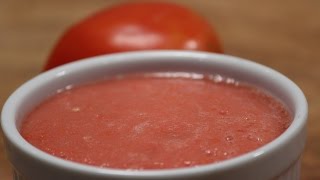 How to Make Tomato Puree  Sanjeev Kapoor Khazana [upl. by Kutzenco]