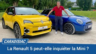 La Renault 5 peutelle inquiéter la Mini [upl. by Ahsilac]