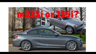 BMW 235i vs 135i Is the 2 Series Worth the Extra Money  A Comparison [upl. by Mariellen]