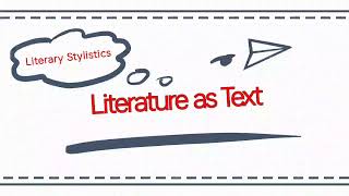 Stylistics Approaches to Literature Literature as Text in UrduHindi  Literary Stylistics [upl. by Nigrom513]