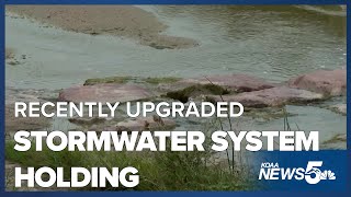 Recent upgrades to stormwater system tested repeatedly this summer [upl. by Ebanreb]