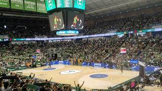 Impresionante la afición del Club Baloncesto Unicaja de Málaga quotEl infierno verde del Carpenaquot [upl. by Selin]