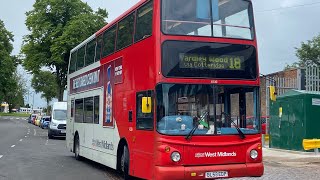 NXWM 4539 BL53 EDP Route 18 From Yardley Wood Garage To Northfield [upl. by Kraft146]