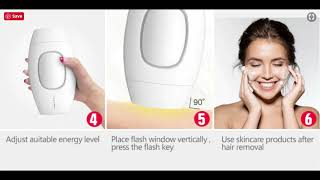 How to use an IPL Laser For Hair Removal Treatment KETCHBEAUTY IPL user Guide [upl. by Charmion]