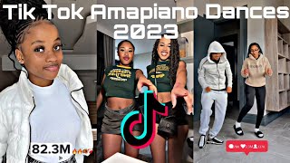 Best of amapiano dance challenges  2023 🔥🥵😱 tiktokamapianodances tiktokviral trending amapiano [upl. by Kcirddec848]