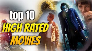 Top 10 Highest IMDb rating best movies of all timehollywood amp bollywood [upl. by Nosneh]