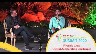 DAS2020  Fireside Chat on Digital Acceleration Challenges by Sarvesh Shashi CEO Sarva Yoga [upl. by Pavier]