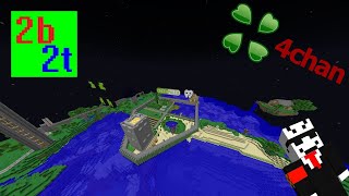 2b2t 4Chan Base Tour Old Footage [upl. by Ahseikan]