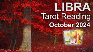 LIBRA TAROT READING quotA DEPARTURE AN ARRIVAL amp A GOLDEN GIFTquot October 2024 october2024 tarot [upl. by Clemens]