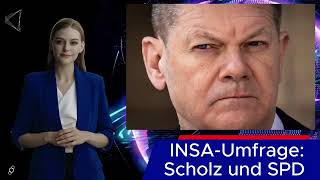 Scholz erreicht neuen Tiefpunkt Unbeliebtester Kanzler laut Umfrage [upl. by Atiker]