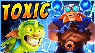 CHEESY EGIANT DECK MAKES OPPONENTS RAGE RIDICULOUSLY HARD 🧀 — Clash Royale [upl. by Hudnut]