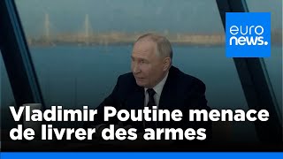 Vladimir Poutine met en garde les pays occidentaux  euronews 🇫🇷 [upl. by Zerdna]