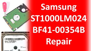 Samsung repair data recovery ST1000LM024 ST500LM012 ST750LM022 HN M101MBB HN M500MBB HN M101MBB H [upl. by Garry818]