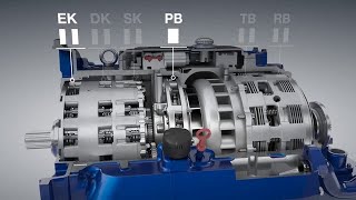 Voith automatic transmission for buses  DIWA Functional Principle Shifting EN [upl. by Eelymmij]