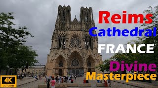 Reims Cathedral A Divine Masterpiece  4K [upl. by Elleryt915]