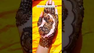 mehendi designs latest yt latest mehndi mehenditricks bridalmehndi ytshorts shortsfeed viral [upl. by Dranyam291]