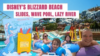 Disneys Blizzard Beach Water Park 2022 Tour amp Walkthrough in 4K  Walt Disney World Florida [upl. by Riffle20]