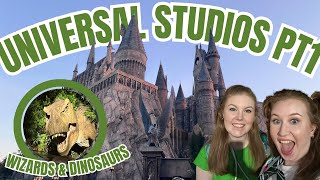 Wizarding World of Harry Potter  Jurassic Park VelociCoaster  Day 3 Part 1  Universal Studio Vlog [upl. by Benjy]