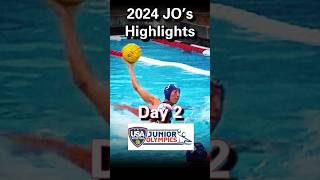 JO Day 2  Water Polo Junior Olympics usawp olympics [upl. by Aihsenat]