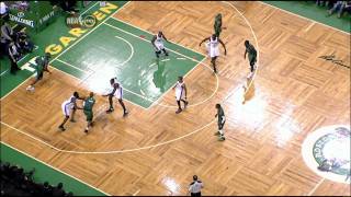 Aerial view of the Celtics offense at work [upl. by Syck475]