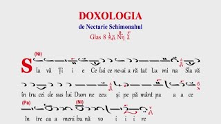 Doxologie Mare grabnică glas 8 de Nectarie Schimonahul [upl. by Adley]