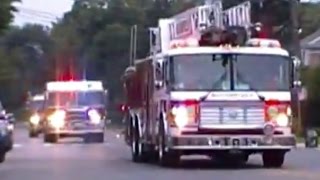 Fire Truck Responding Compilation Part 7 [upl. by York]