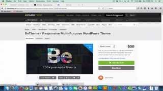 BeTheme Tutorials Help amp Support  Tutorial on How To Install Betheme [upl. by Anaher240]