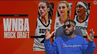 Rearranging the WNBA Mock Draft 2024 Will Brands Influence Picks Part 1 [upl. by Ahsatsana]