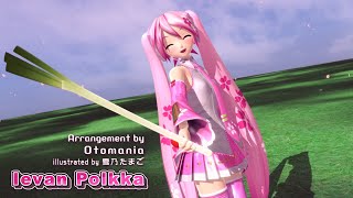 MMD Ievan Polkka  Sakura Miku Ver [upl. by Stedt]