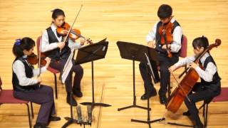 D Shostakovich String Quartet No 8 in C minor Op 110 Mov II III [upl. by Gintz]